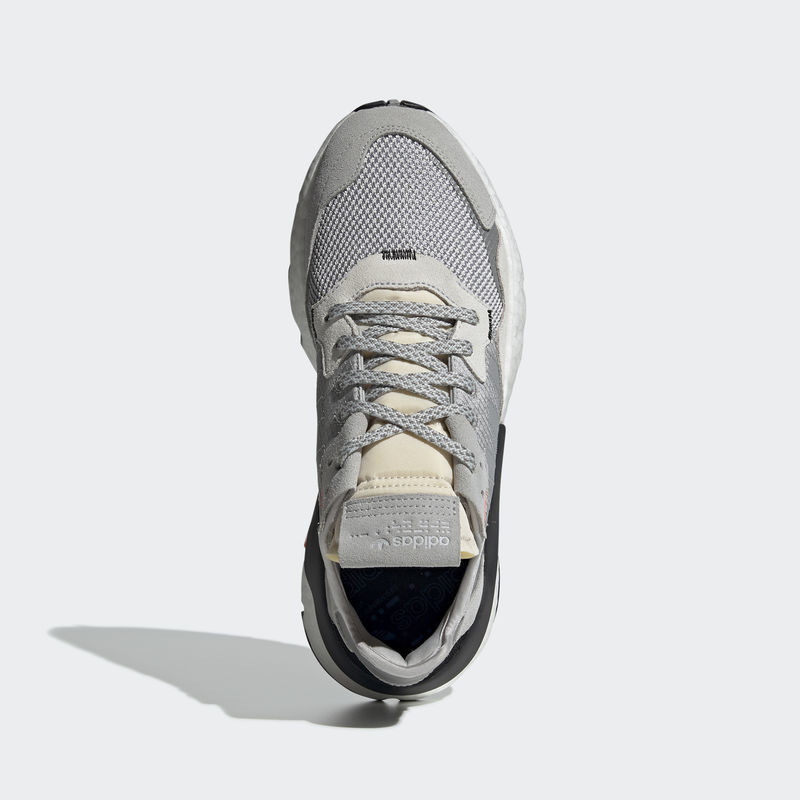 Adidas nite jogger white grey best sale